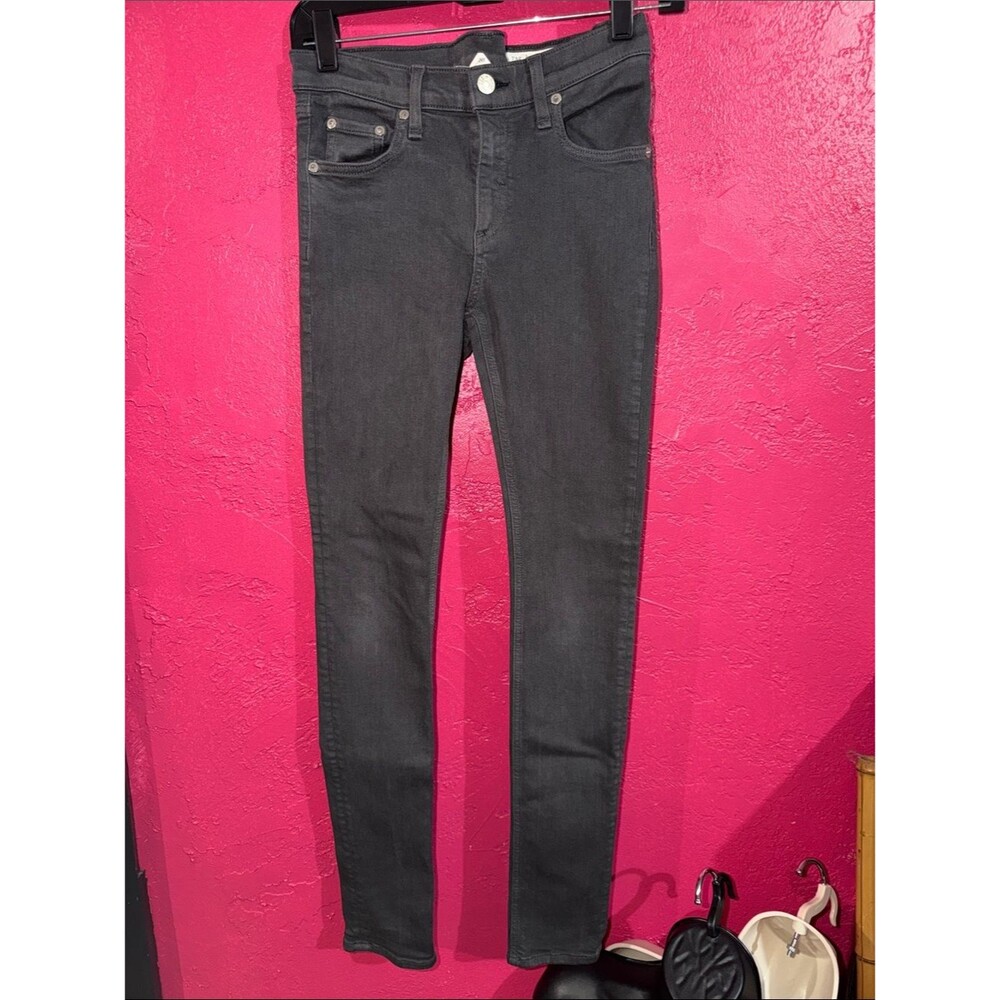 Rag & Bone charcoal Skinny Jeans. Sz 27.